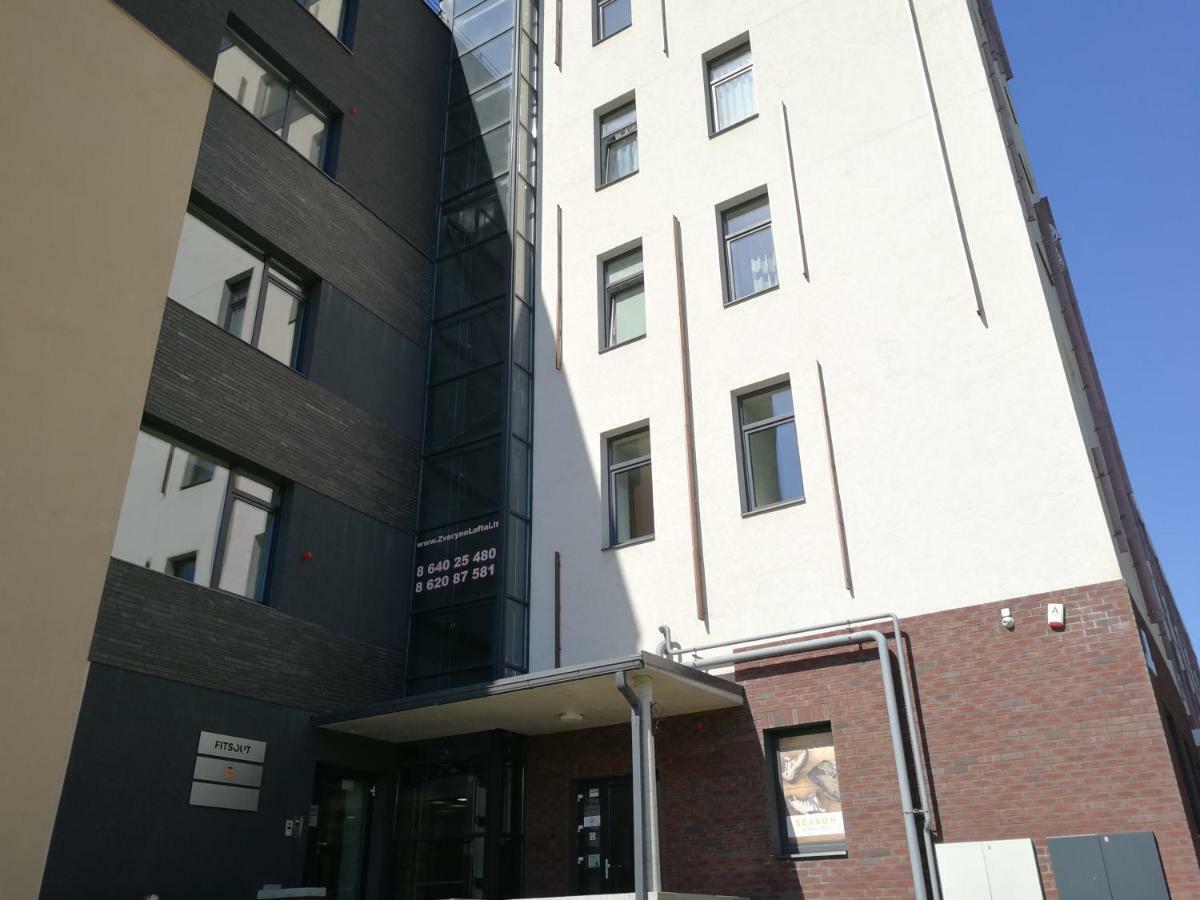 Vilnius Apartment With Stained Glass Exteriér fotografie